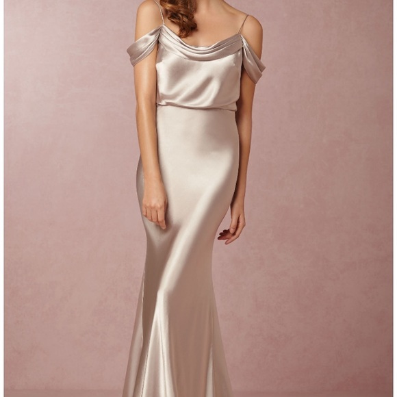 Jenny Yoo Dresses & Skirts - NWT silver Jenny yoo Sabine dress size 10